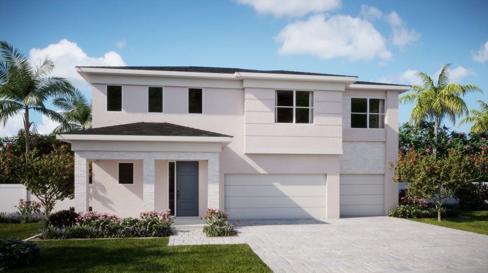 Elevation E1 - Exterior E1
