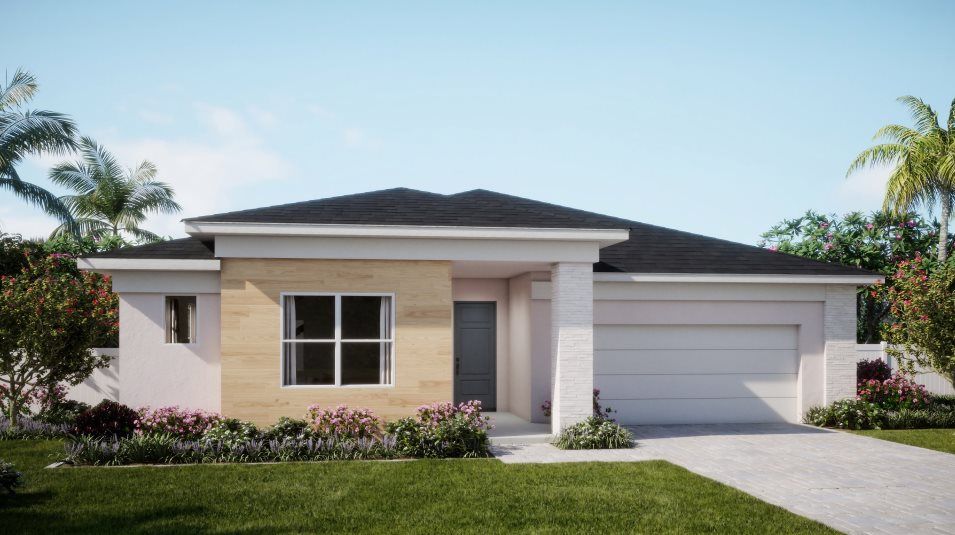 Elevation E1 - Exterior E1