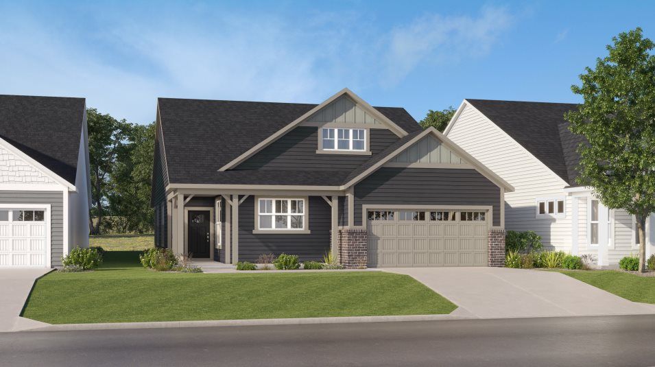 Elevation B0 - Monroe Exterior