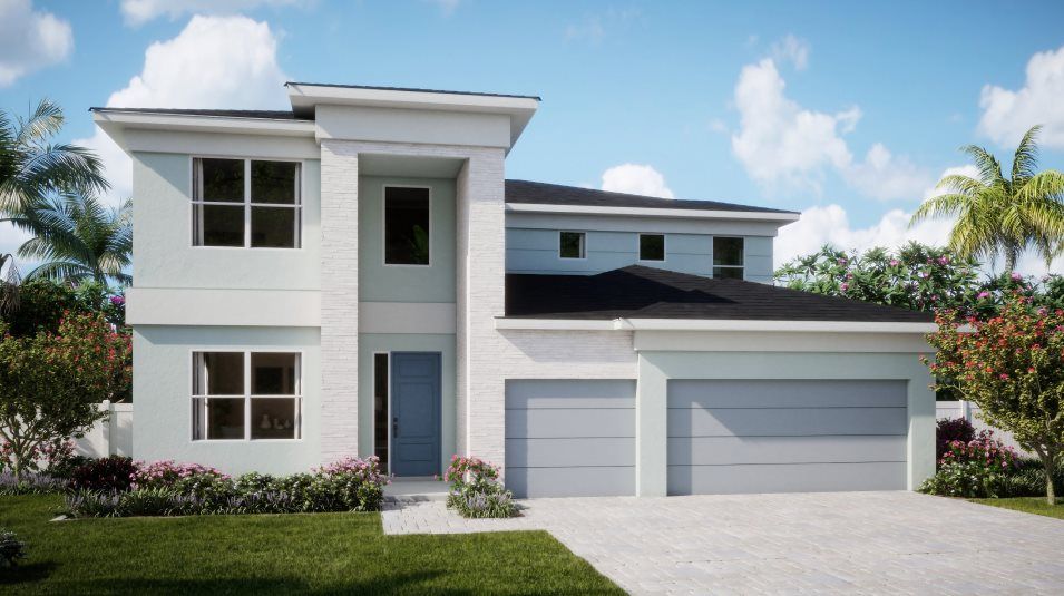 Elevation E1 - Exterior E1