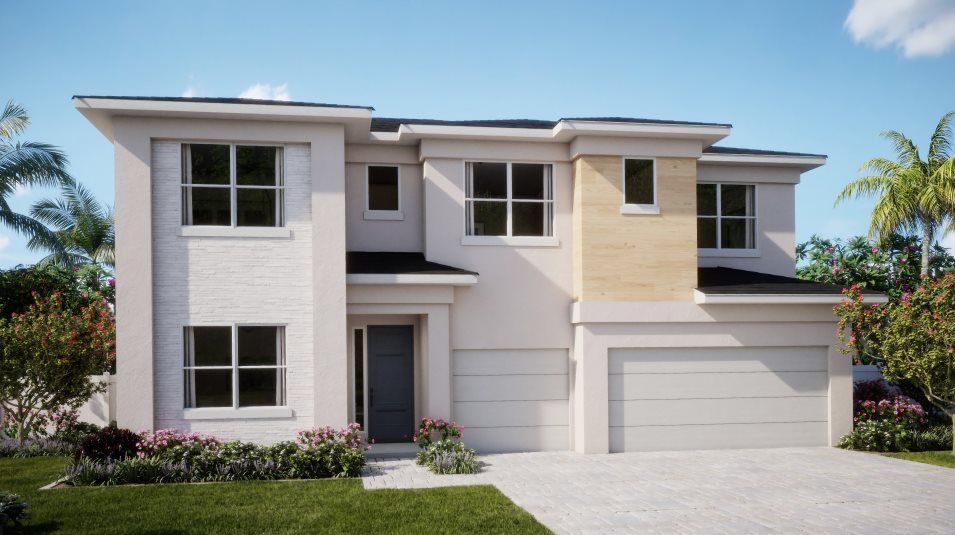 Elevation E1 - Exterior E1