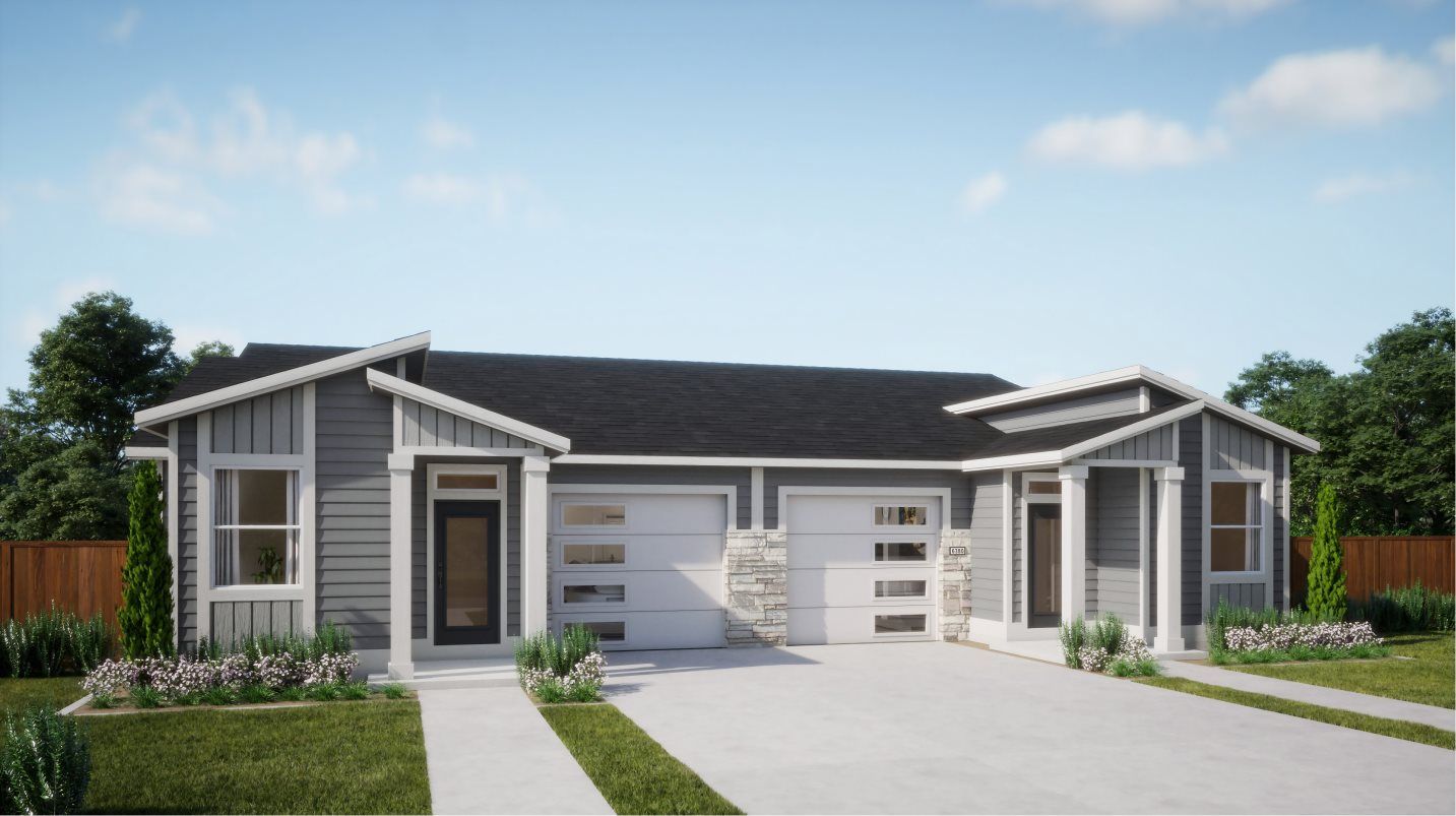 Elevation M - Modern 2 Bay