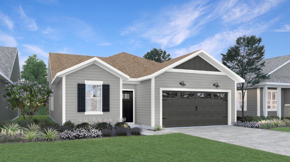 Elevation A0 - Fletcher Exterior Rendering A