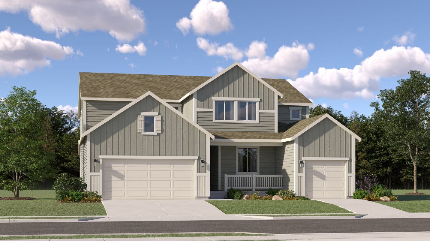 Elevation C - Farmhouse home image