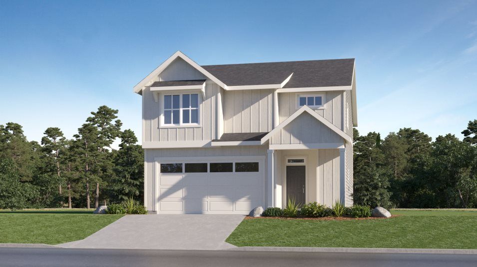 Elevation F - Henshaw Farm Cypress Farmhouse