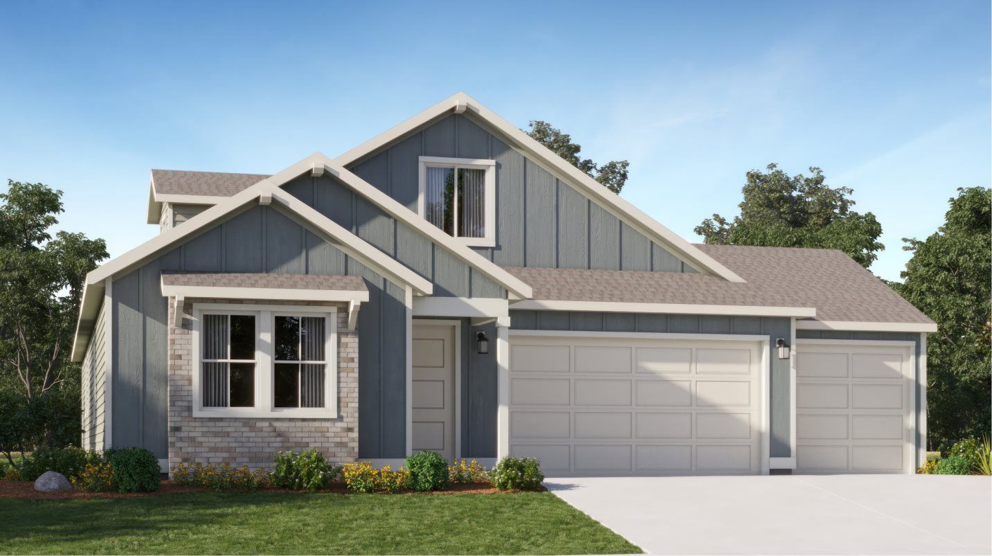 Elevation C3C - Terrace Falls Plan 2350 Farmhouse