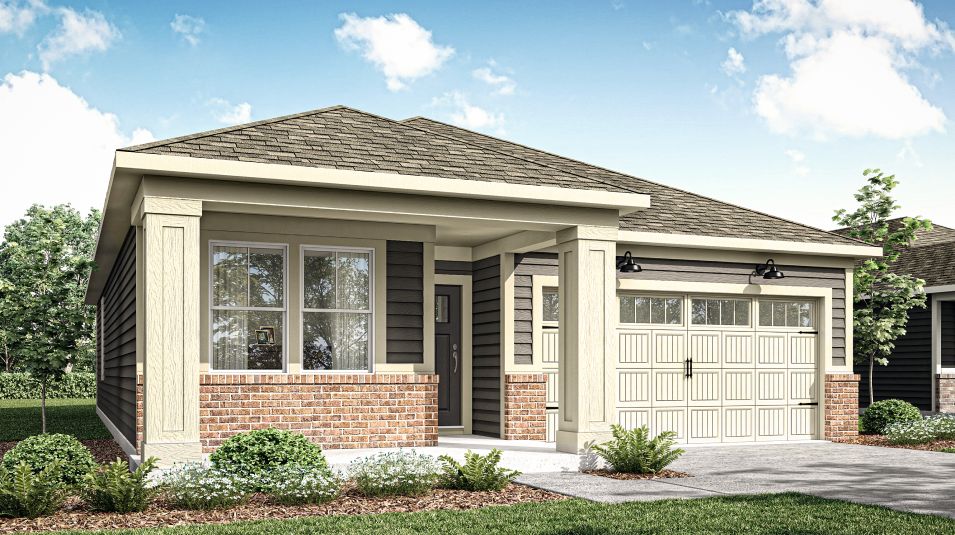 Elevation B0 - Briarwood Exterior
