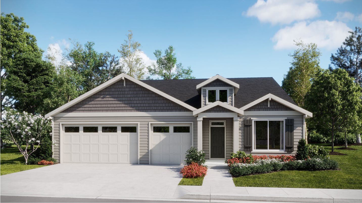 Elevation A3C - Camden American 3-Bay