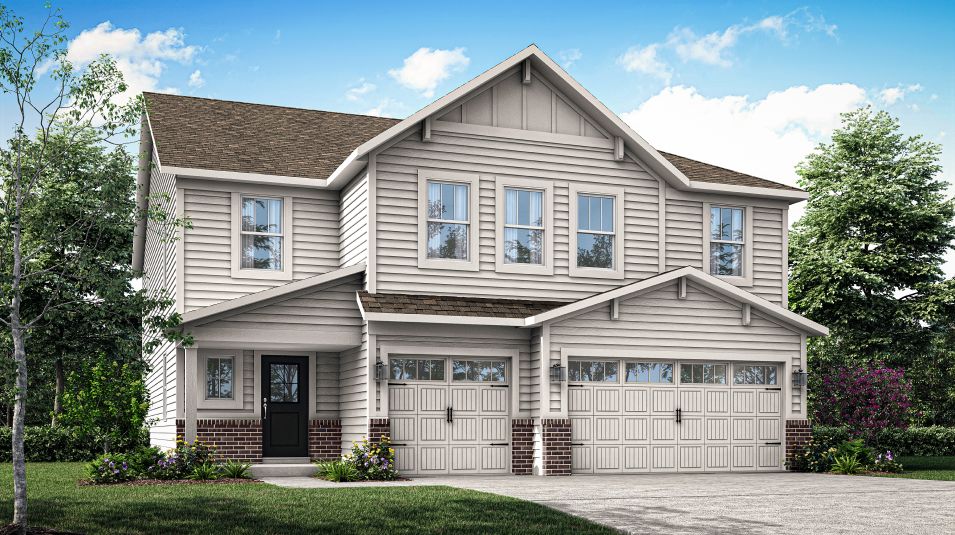 Elevation B0 - Wentworth Exterior