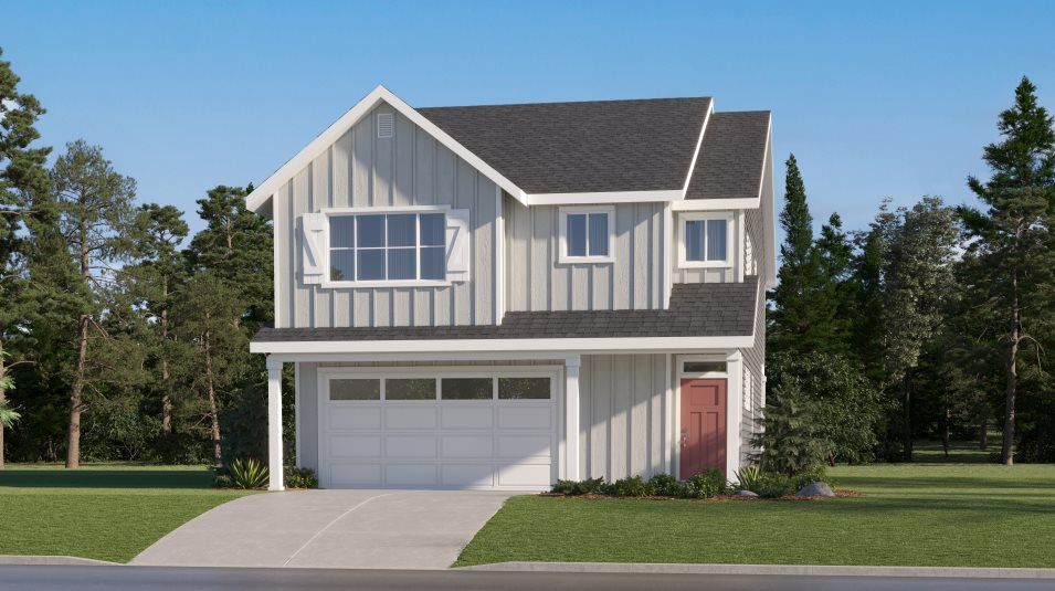 Elevation F - Jasmine Farmhouse