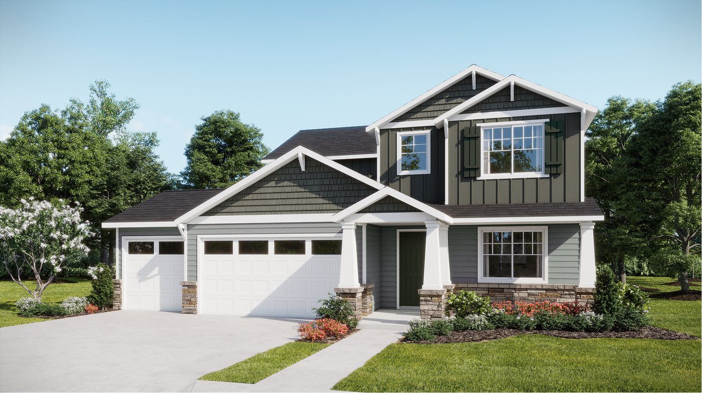 Elevation A3C - Bradford American 3-Bay
