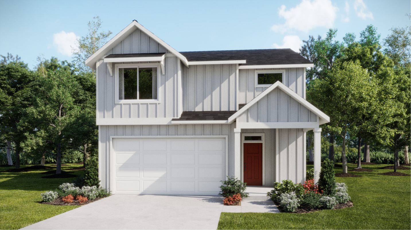 Elevation F - Farmhouse