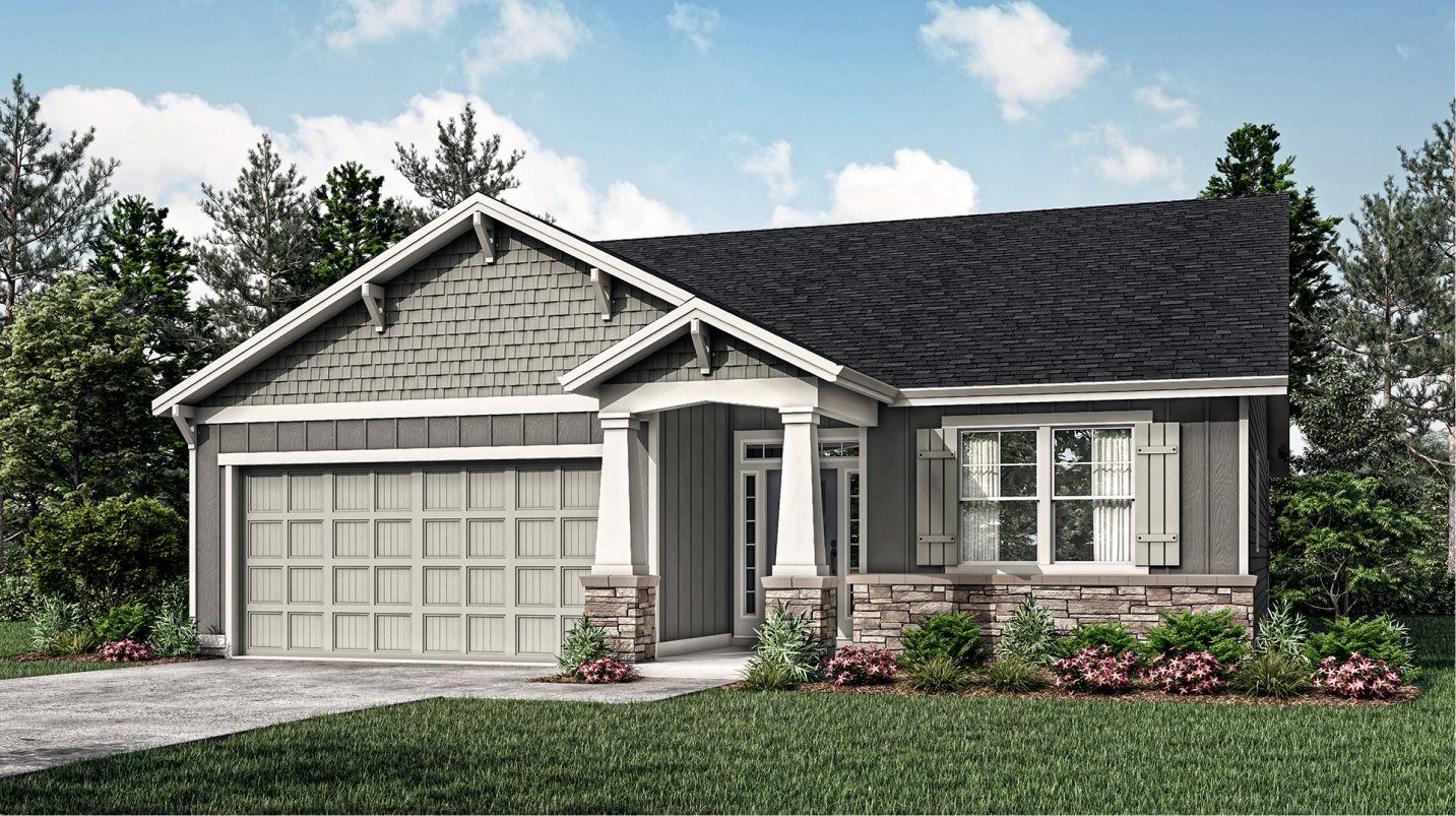 Elevation A - Endicott American