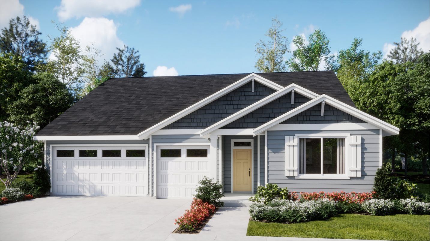 Elevation A3C - Ridgefield Heights Elmhurst American 3-Bay