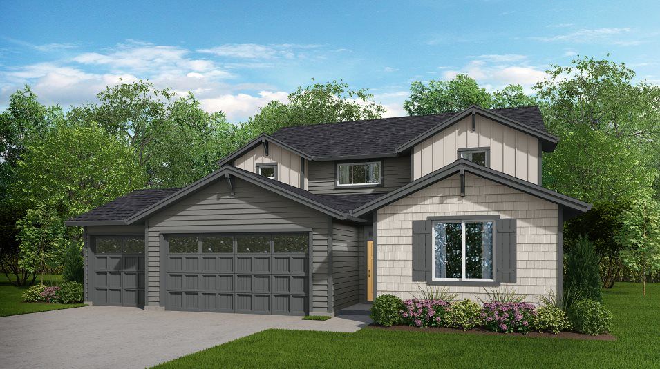 Elevation A3C - Ridgefield Heights Bainbridge American