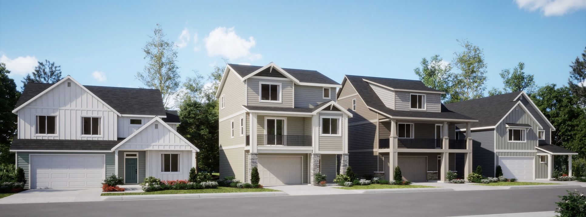 Parkview Terrace streetscape