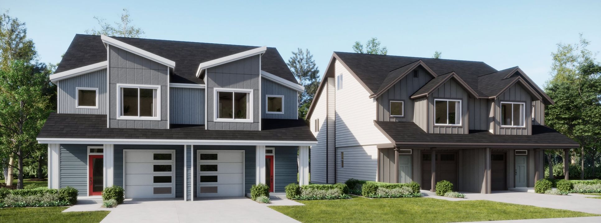 Highlands at Pleasant Valley Streetscape Hero Image