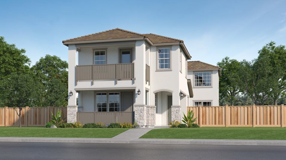 Elevation A - Cottage - A Exterior