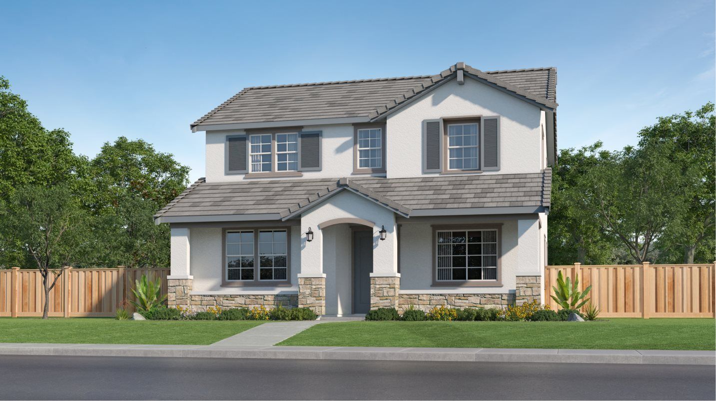 Elevation A - Cottage - A Exterior