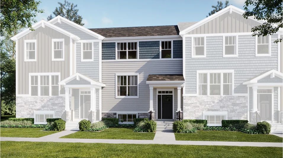 Elevation 01B - 8015 Urban TH Oaks Volo Amherst 01B 042525