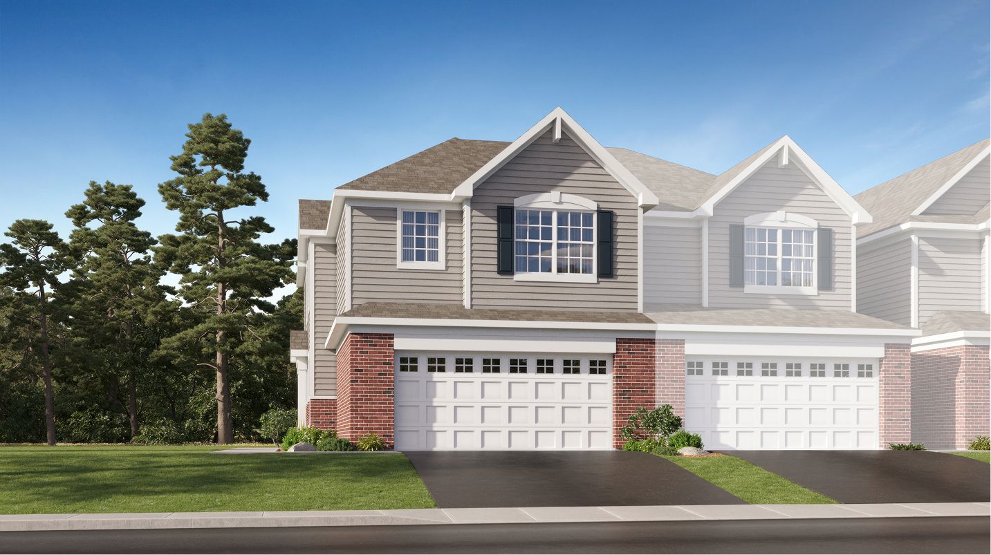 Elevation B - 8130 Townhomes Lakewood Prairie Glenshire II B