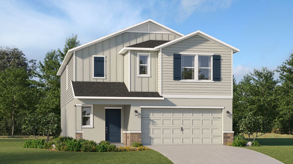 Elevation J5 - Florida CORE Crosswinds Manor Key L006 Jefferson J