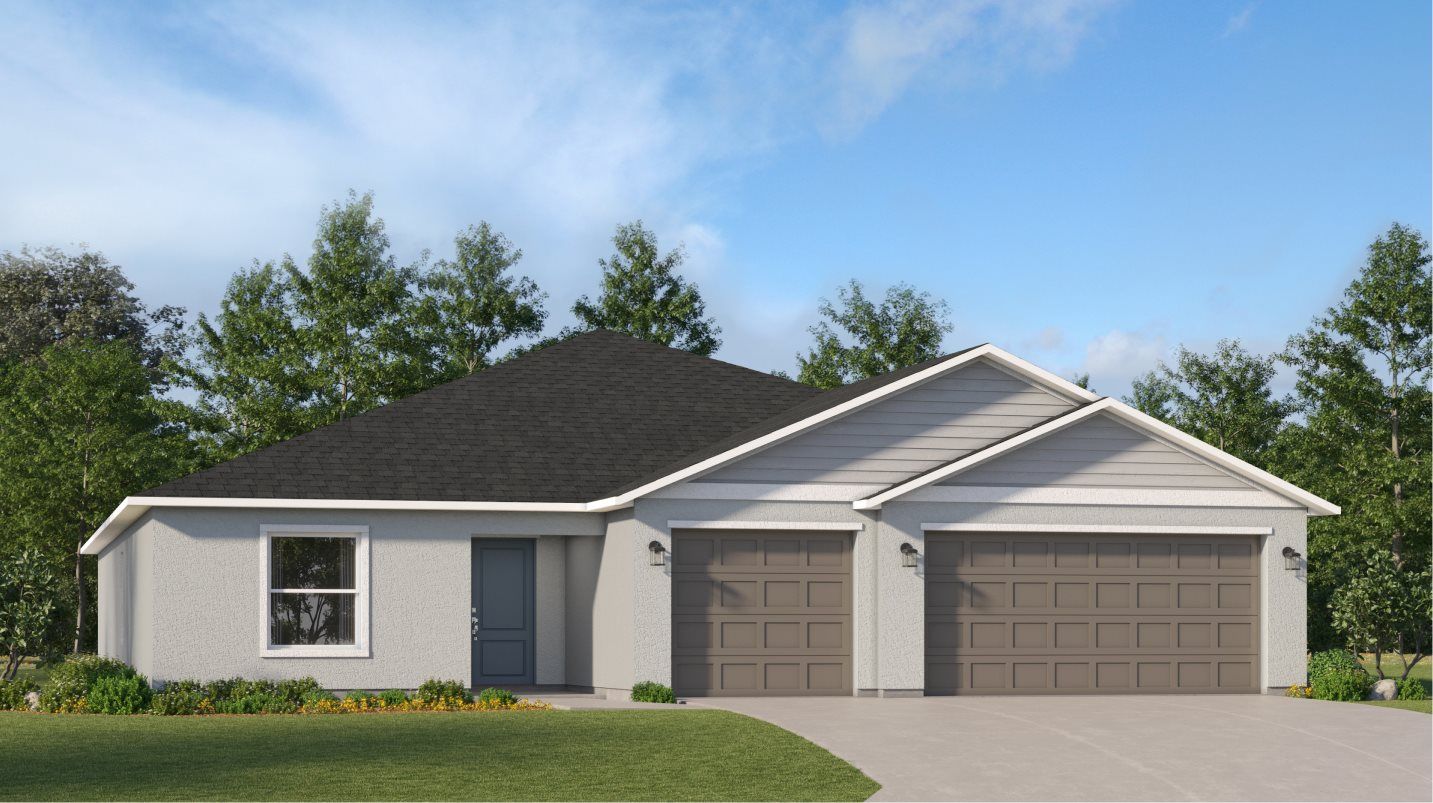 Elevation B - Exterior Rendering