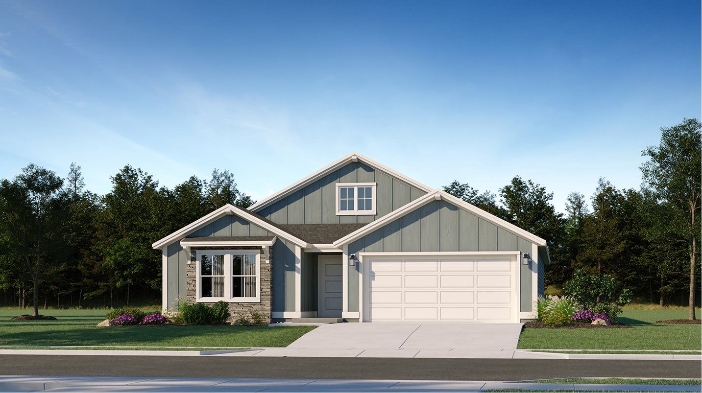 Elevation C - Farmhouse home image