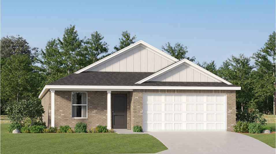 Elevation B - Grove Core Pecan Grove 3340 Oxford B