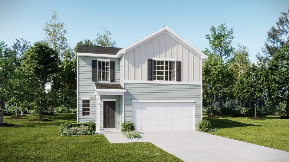Elevation A - Dickenson Exterior A