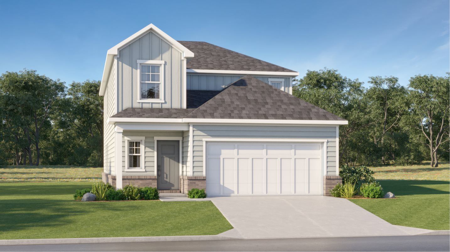 Elevation D - Columbus Exterior D