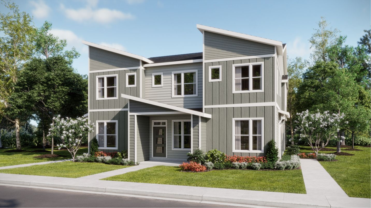 Elevation M - Hawthorne Reeds Crossing Dallas Delaney Modern M
