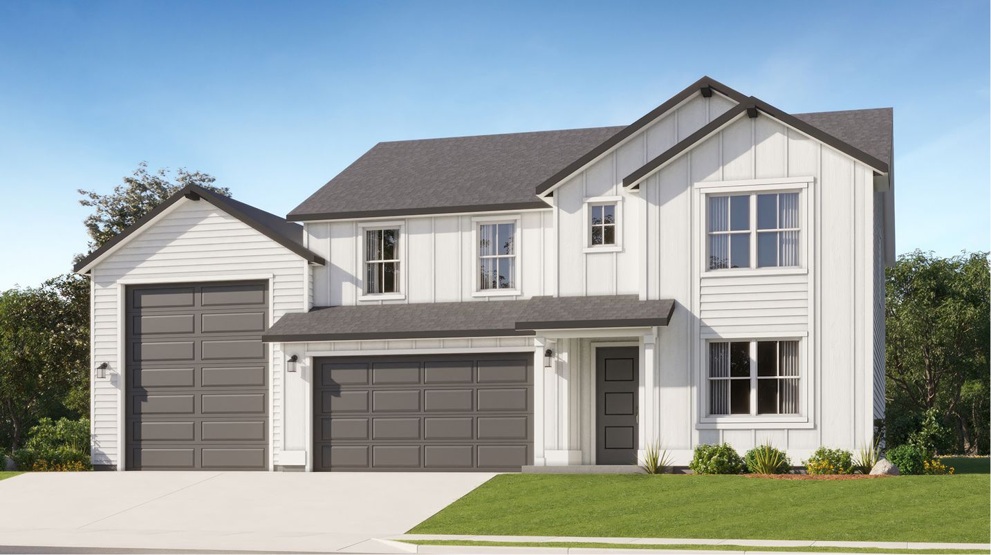 Elevation CRV - 2543 Plan2543 RV Farmhouse CRV