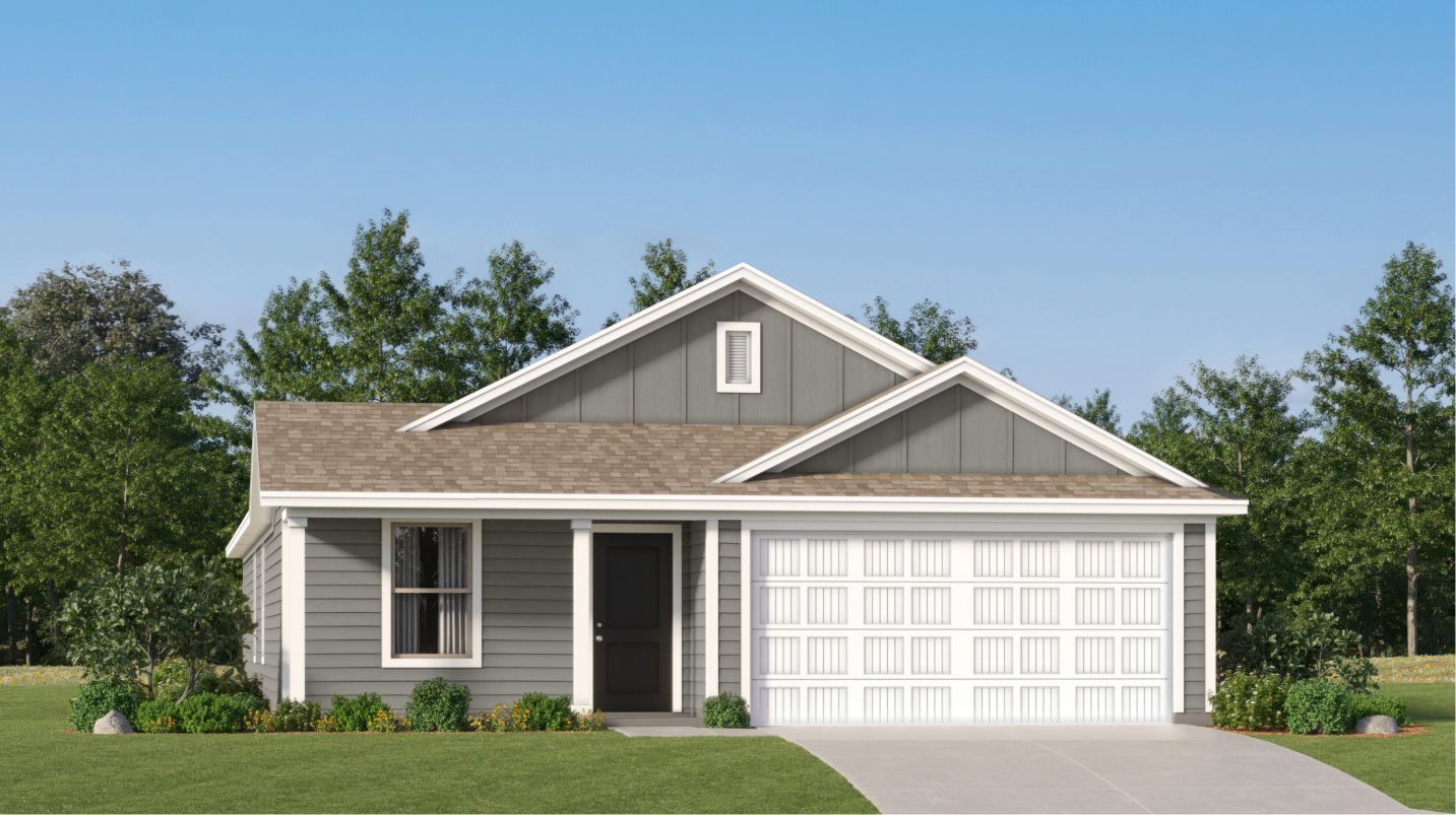 Elevation D - Exterior Rendering