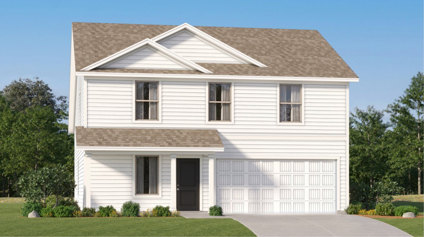 Elevation B - Exterior Rendering