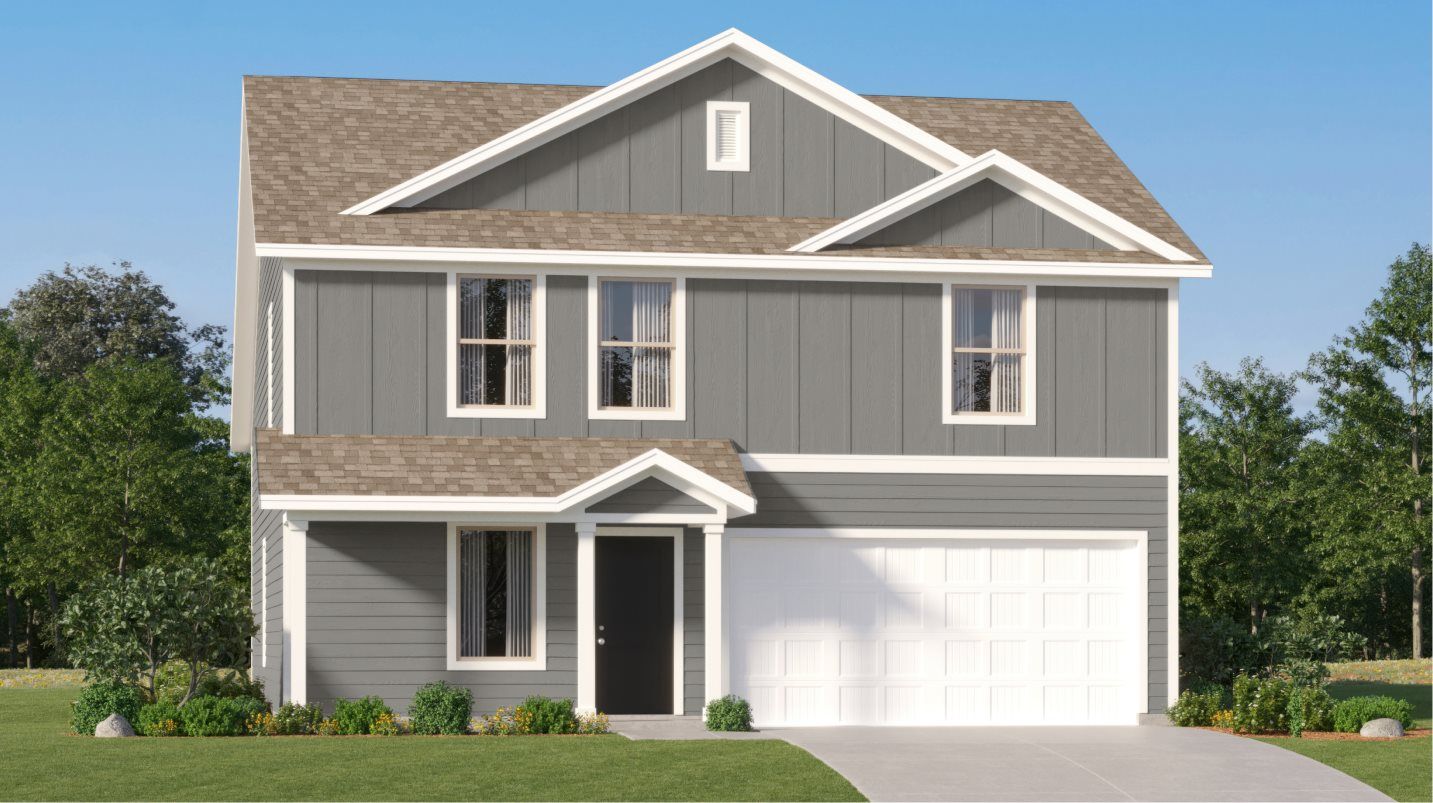 Elevation D - Exterior Rendering