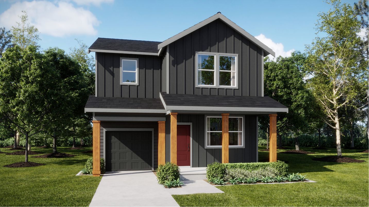 Elevation MF - 2066 Madrona Ridge Harbor Modern Farmhouse MF