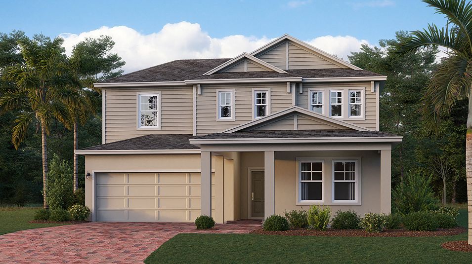 Elevation H - 2992 Estates Collection Wellness Ridge Weston H 6