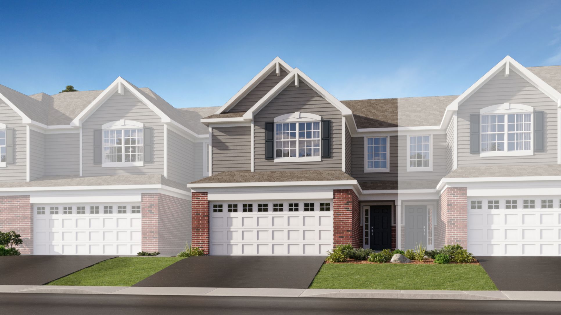 Exterior:Townhomes Lakewood Prairie Davis II C