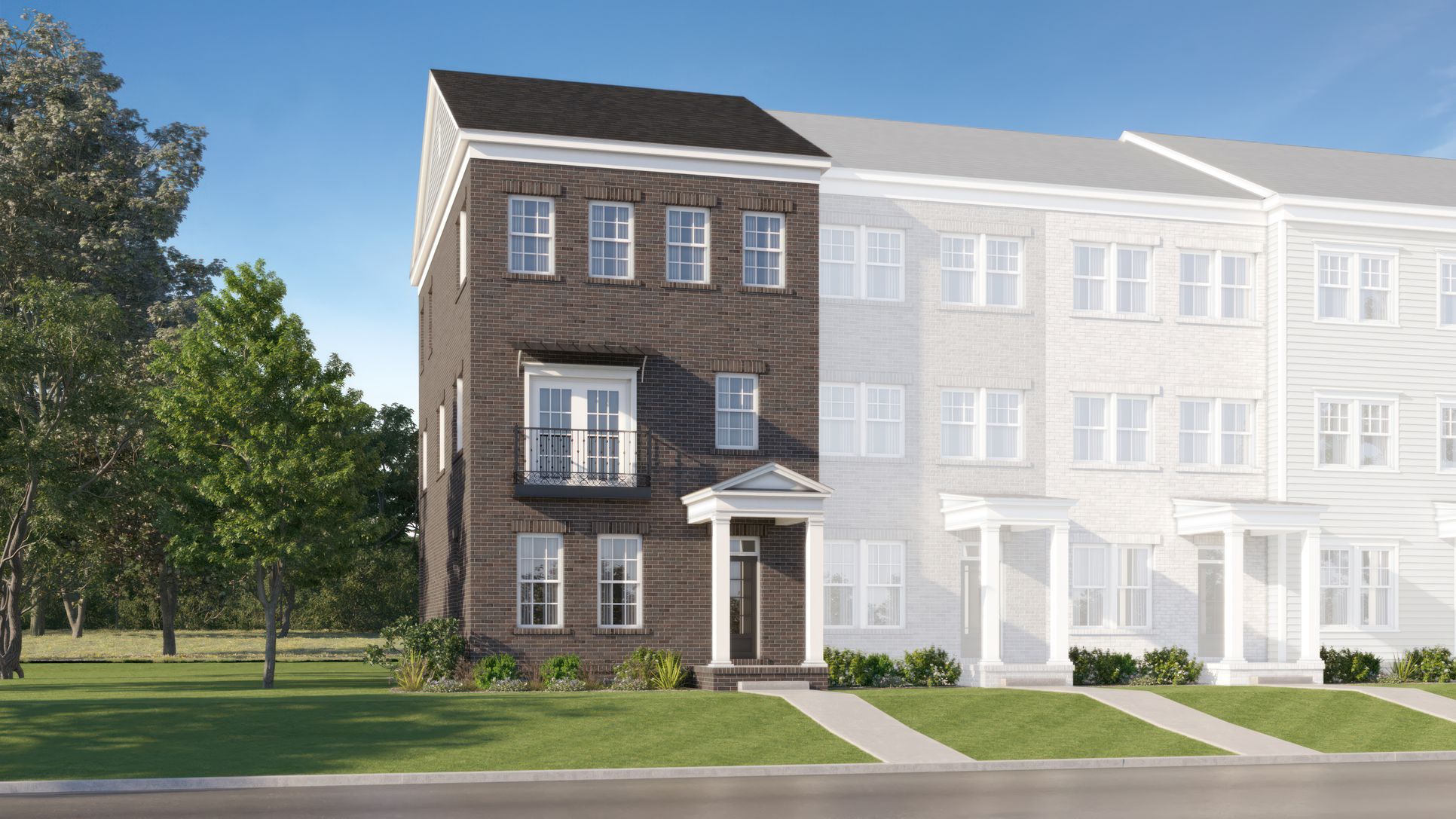 Exterior:Avenue Collection 5plex Lots 28 32 front Westbrook E (1)