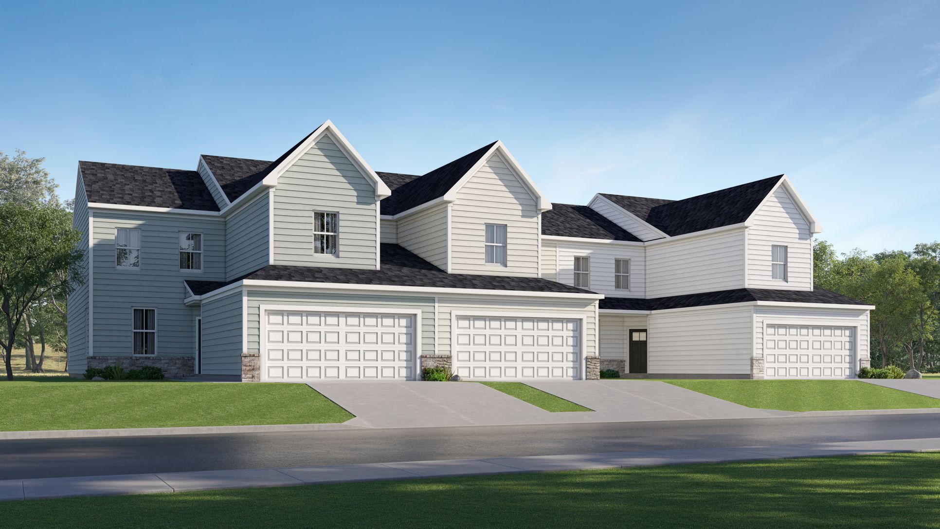 Exterior:Venue At Wincheslea55 Townhomes Truman Exterior