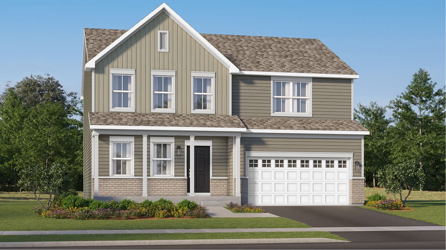 Elevation B - 8620 Single Family Riverwoods Townsend B 052125