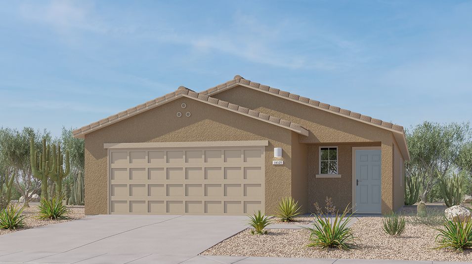 Elevation A - West Core Entrada Del Toro Ironwood L020 Bristle A