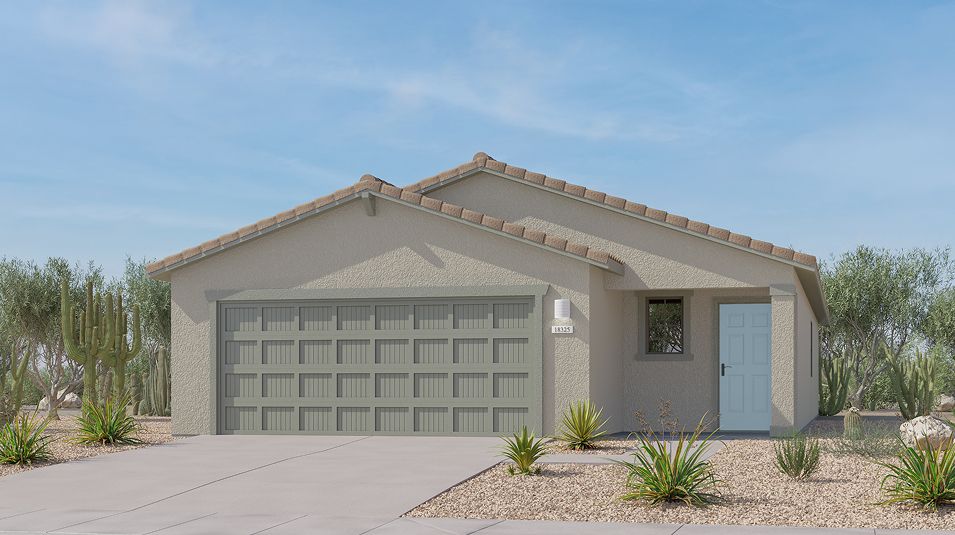 Elevation C - West Core Entrada Del Toro Ironwood L020 Bristle C