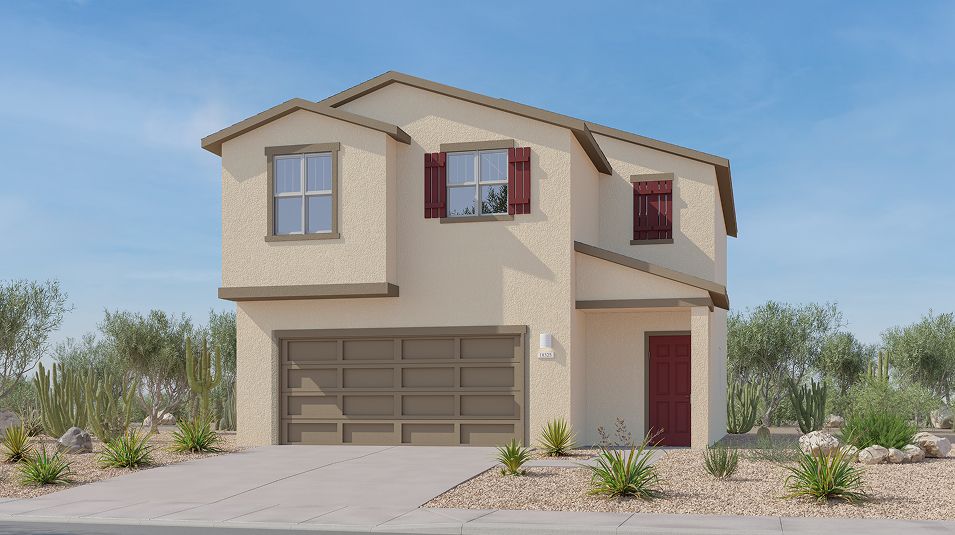 Elevation B - West Core Entrada Del Toro Ironwood L021 Clark B