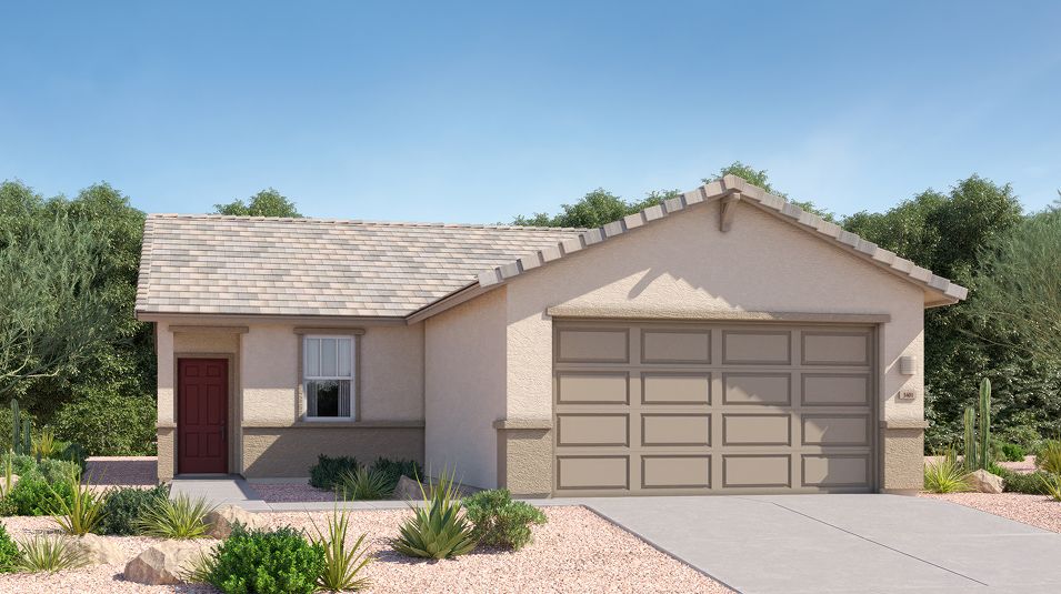 Elevation B - Entrada Del Pueblo Jerome Home Exterior B