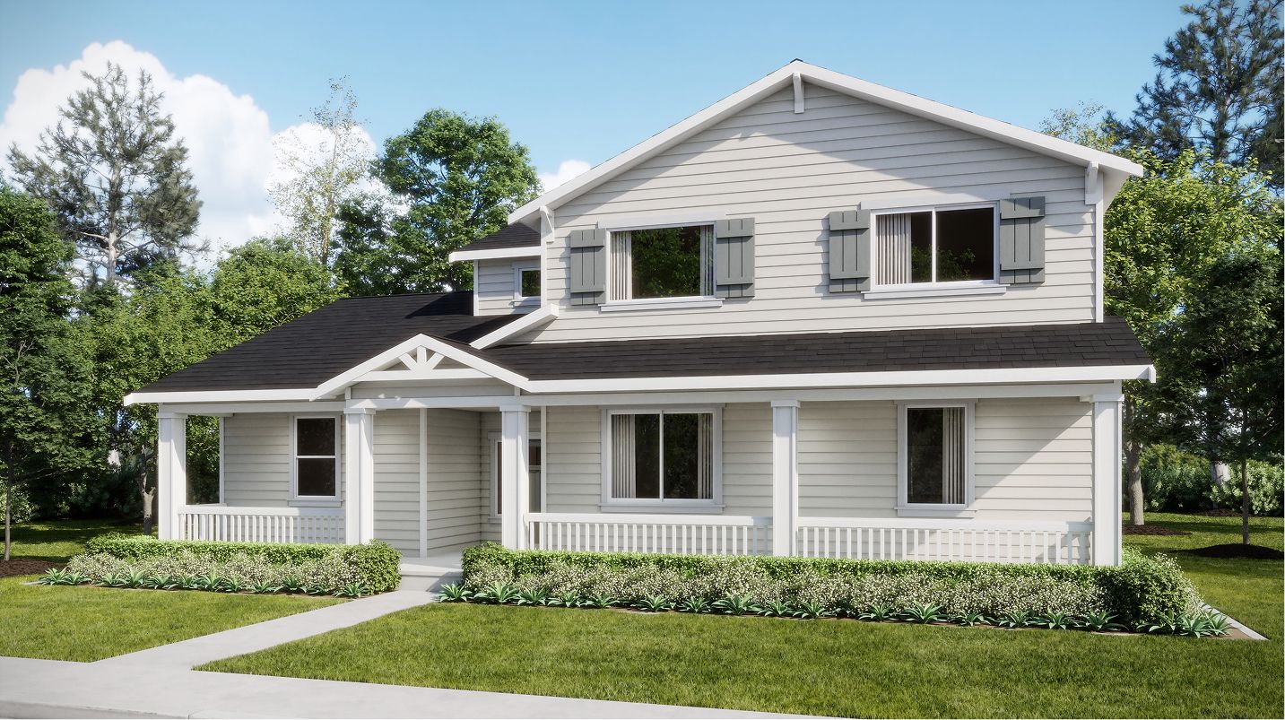 Elevation CR - 2114 Cottages Ten Trails Mountain View Huckleberry