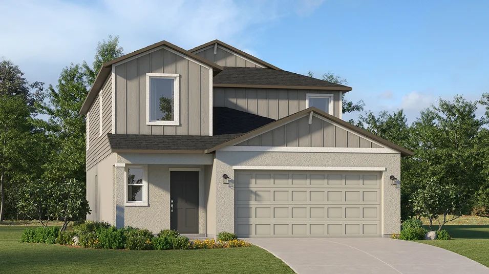 Elevation C - Florida CORE L005 Wynnstone Manor Key Georgia CM 7