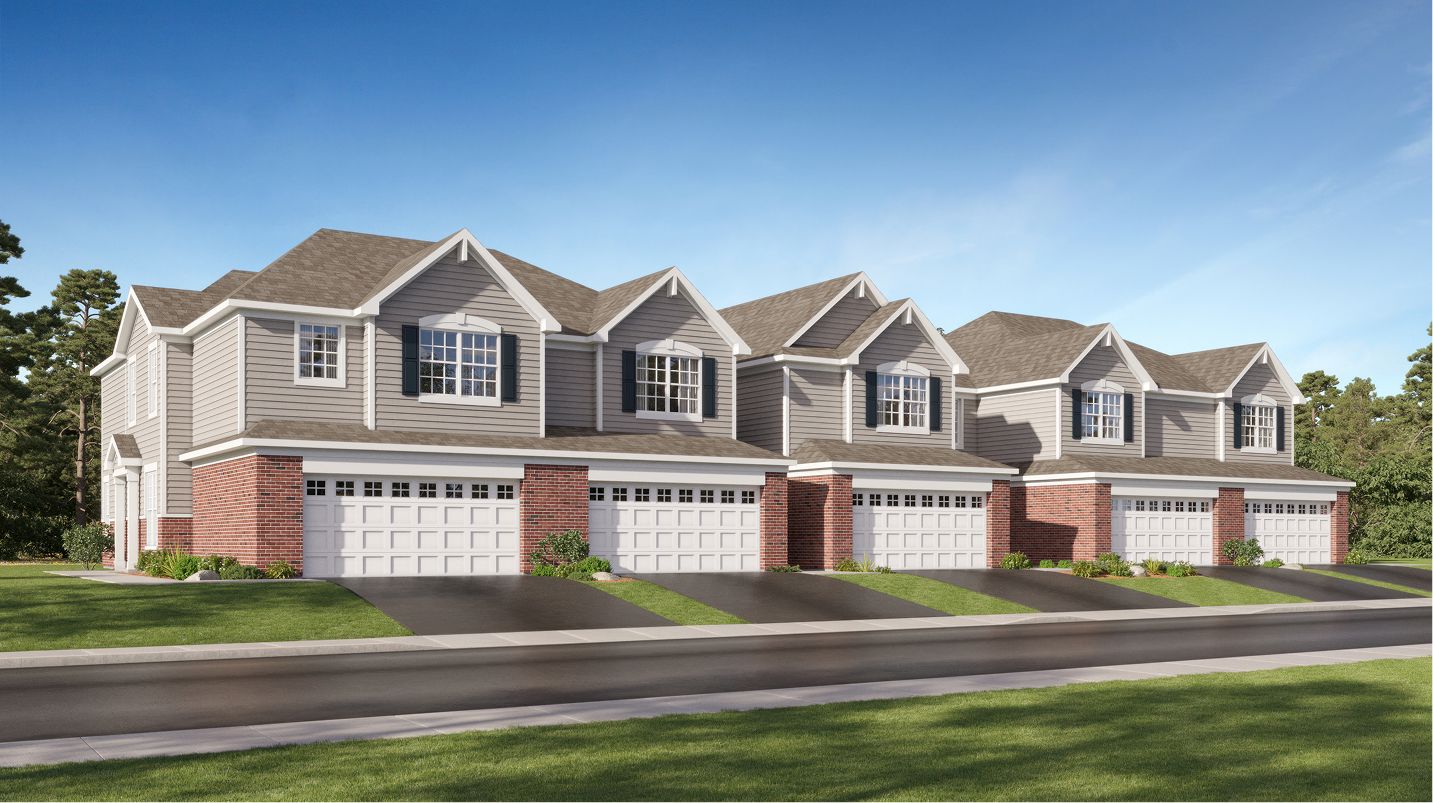 Exterior:8135 Townhomes Lakewood Prairie Davis II Building Z 042825