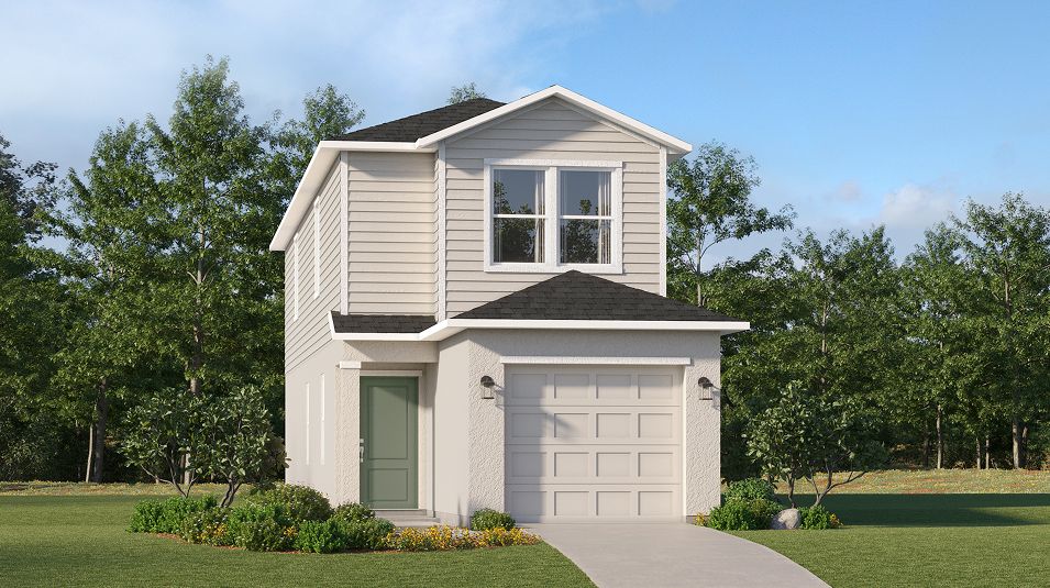 Elevation A - Rothman Core G003 Cypress A